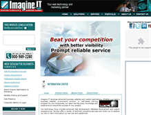 Tablet Screenshot of imagineit.com