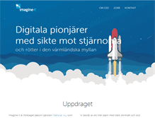 Tablet Screenshot of imagineit.se